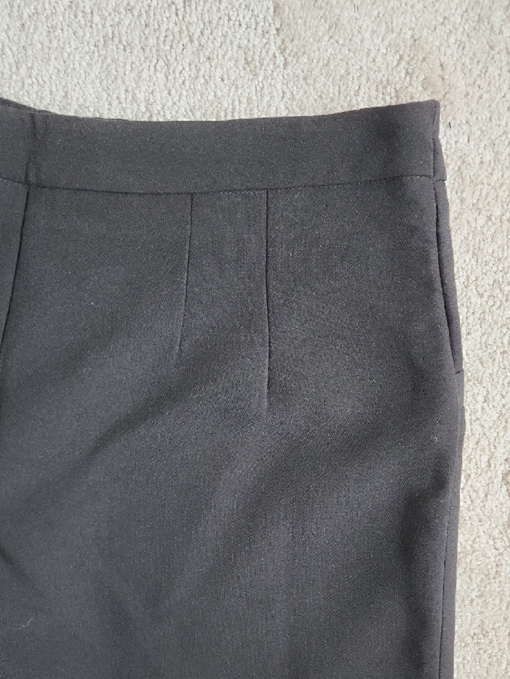 le chateau Black High-Waist Buttoned Shorts Sz 14 - Picture 5 of 5
